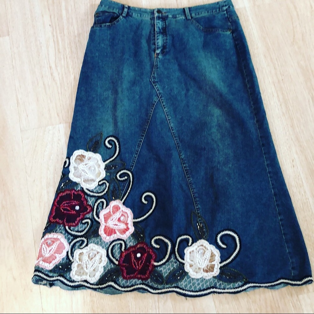 Glorious Denim Skirt